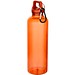 Oregon 750 ml RCS-zertifizierte Trinkflasche aus recyceltem Kunststoff mit Karabinerhaken, orange