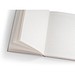 ORGANIC RIGID. Notizbuch A5 mit Hardcover aus Elefantendung (80%), Naturhell