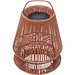 Originalhome Lampion tragbare Laterne aus recyceltem Material, ziegelstein