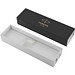 Parker Kugelschreiber Jotter XL Monochrom Premium, blaue Mine, edelstahl grau