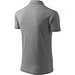 MALFINI Polohemd Herren Pique Polo, 3XL, dunkelgrau melliert