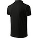 MALFINI Polohemd Herren Pique Polo, 4XL, schwarz