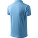 MALFINI Polohemd Herren Pique Polo, L, azureblau