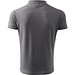 MALFINI Polohemd Herren Pique Polo, L, stahlgrau