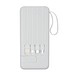 Powerbank MULTI CHARGE 10.000 mAh,weiß