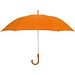 Regenschirm mit Fiberglassgestänge, orange