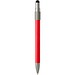 Rill RCS recycelter Kugelschreiber mit Stylus und Fidget Spinner (blaue Mine), rot