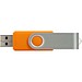 Rotate Doming USB-Stick, orange, 64GB