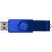 Rotate Metallic USB-Stick, royalblau, 2GB