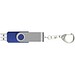 Rotate mit Schlüsselanhänger USB-Stick, blau, 2GB