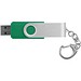 Rotate mit Schlüsselanhänger USB-Stick, grün, 2GB