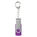 Rotate mit Schlüsselanhänger USB-Stick, lila, 2GB