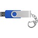 Rotate mit Schlüsselanhänger USB-Stick, mittelblau, 2GB