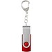 Rotate mit Schlüsselanhänger USB-Stick, rot, 2GB