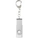 Rotate mit Schlüsselanhänger USB-Stick, weiss, 2GB