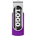 Rotate USB-Stick 3.0 mit Doming, lila, 16GB