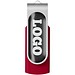 Rotate USB-Stick 3.0 mit Doming, rot, 16GB
