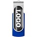 Rotate USB-Stick 3.0 mit Doming, royalblau, 16GB