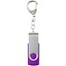 Rotate USB-Stick 3.0 mit Schlüsselanhänger, lila, 128GB
