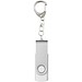 Rotate USB-Stick 3.0 mit Schlüsselanhänger, weiss, 128GB