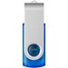 Rotate USB-Stick 3.0 transparent, blau, 16GB