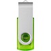 Rotate USB-Stick 3.0 transparent, grün, 16GB
