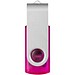 Rotate USB-Stick 3.0 transparent, rosa, 16GB