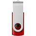 Rotate USB-Stick 3.0 transparent, rot, 16GB
