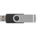 Rotate USB-Stick, schwarz, 4GB