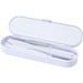 Runa Besteckset mit Bambusdeckel, weiss