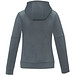 Sayan Kapuzenpullover mit halbem Reißverschluss für Damen, stahlgrau,  M