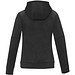 Sayan Kapuzenpullover mit halbem Reißverschluss für Damen, schwarz,  S