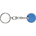 Schlüsselanhänger mit Einkaufschip, blau