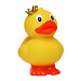 Schnabels® Bade-Ente König, stehend, bunt