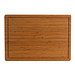 Schneidebrett aus Bambus, braun