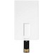 Slim Credit Card USB-Stick, weiss, 4GB