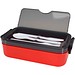 Snappy Lunchbox und Besteckset, rot
