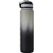 Sport-Trinkflasche HYDRO LEVEL,grau, schwarz