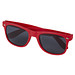 Sun Ray Sonnenbrille aus recyceltem Kunststoff, rot