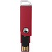 Swivel Rectangular USB-Stick, rot, 8GB