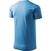 MALFINI T-Shirt Herren Basic, 4XL, azureblau