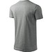 MALFINI T-Shirt Herren Basic, 4XL, dunkelgrau melliert