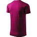 MALFINI T-Shirt Herren Basic, 4XL, fuchsia rot