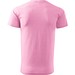MALFINI T-Shirt Herren Basic, 4XL, rosa