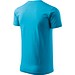 MALFINI T-Shirt Herren Basic, 4XL, türkisblau
