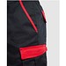Tahoe Arbeitsshorts, 250 g/m2, blei/schwarz, XL