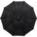 Taschenschirm FIN, schwarz/blau