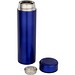 Taylor 450 ml Doppelwand Isolierflasche aus Edelstahl mit Teesieb, blau