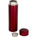 Taylor 450 ml Doppelwand Isolierflasche aus Edelstahl mit Teesieb, rot