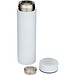 Taylor 450 ml Doppelwand Isolierflasche aus Edelstahl mit Teesieb, weiss